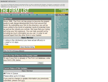 Tablet Screenshot of add.firmlist.com